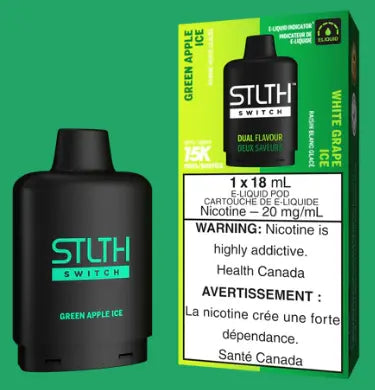 STLTH SWITCH Pod Pack - White Grape Ice / Green Apple Ice My Store