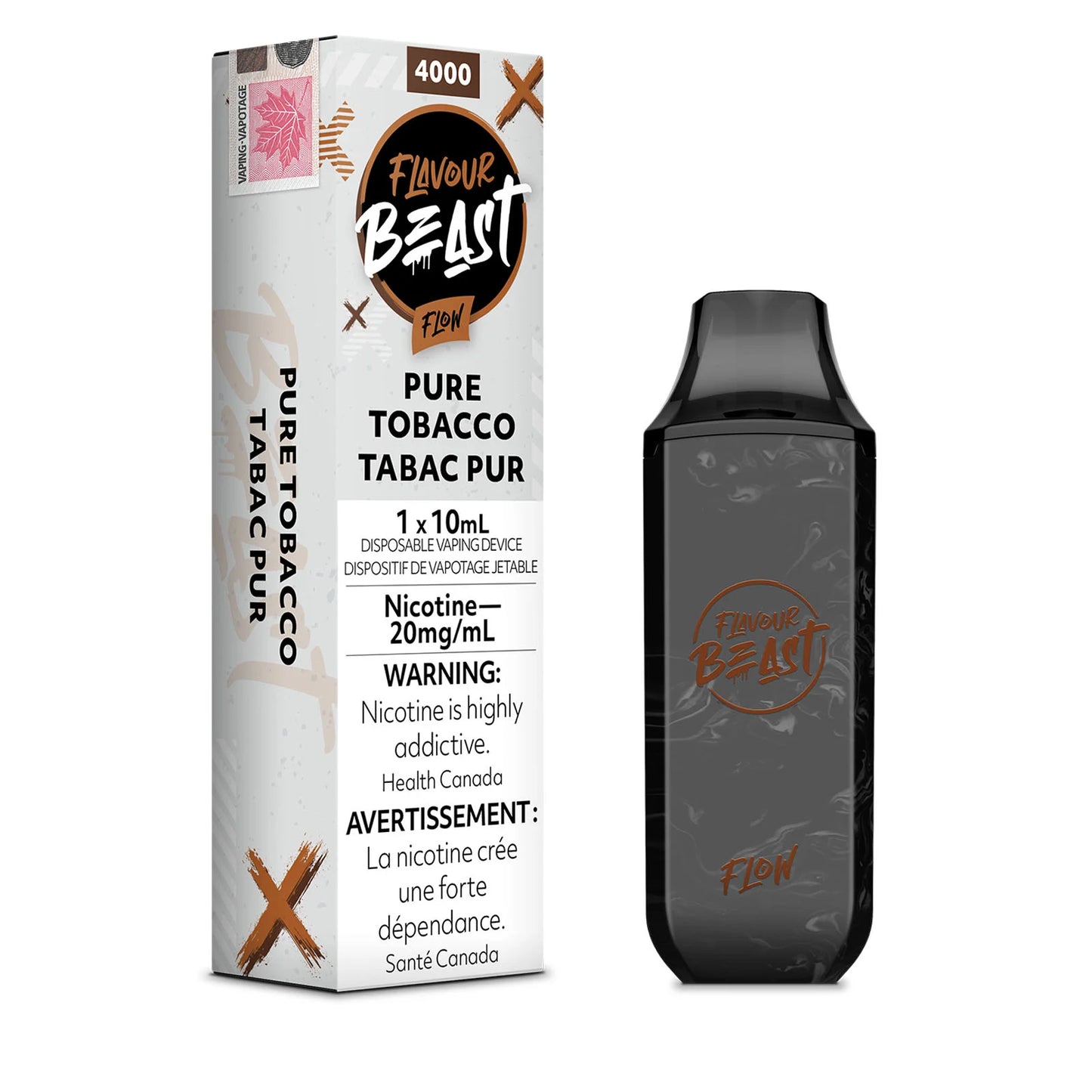 Flavour Beast Pure Tobacco 4000 puffs