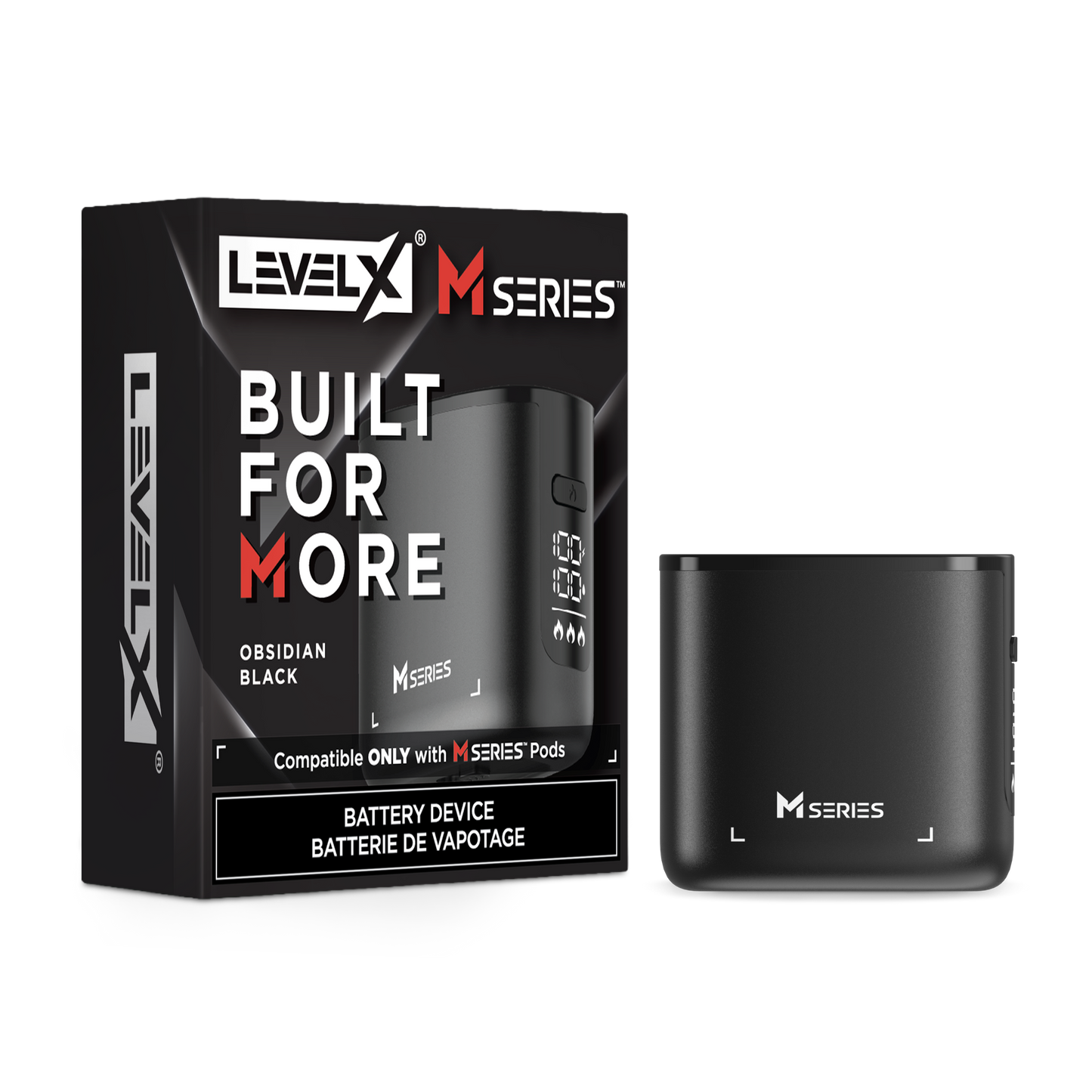 LevelX M series battery|black Orleans Vape