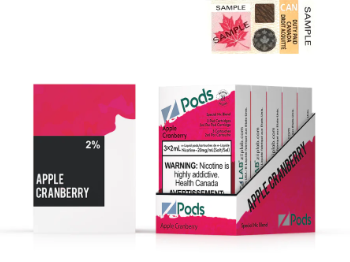 Apple Cranberry - Z Pods Special NIC - 20mg