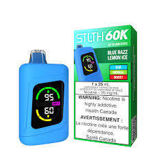 Stlth 60K Blue Razz Lemon Ice Orleans Vape