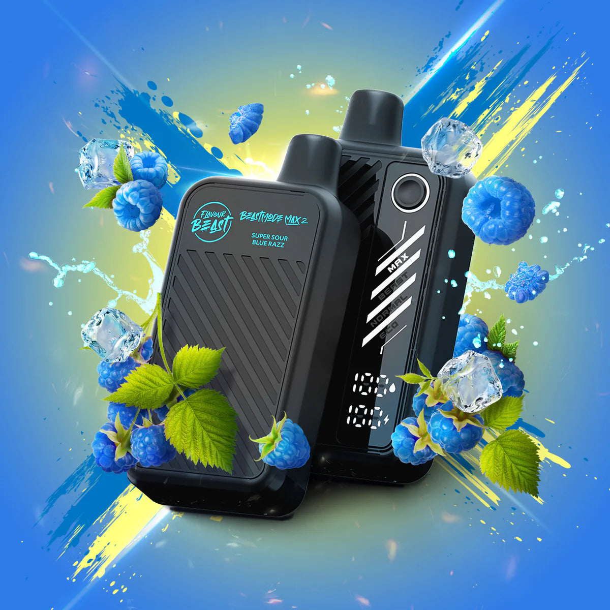 Flavour Beast 50k Super Sour Blue Razz Orleans Vape