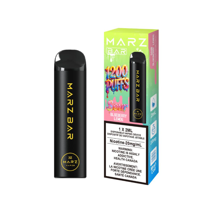 Marz Bar 1200 Sour Blueberry Lemon Orleans Vape