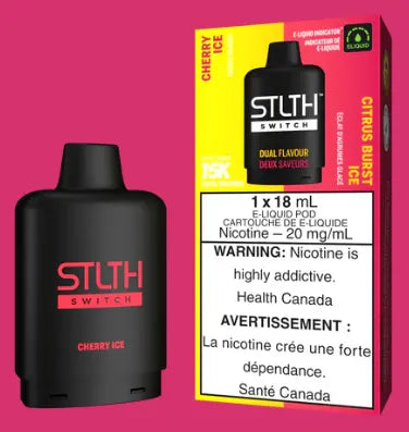 STLTH SWITCH Pod Pack - Cherry Ice / Citrus Burst Ice My Store