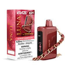 Kraze Luna 42K Scarlet Cherry G Ice Orleans Vape