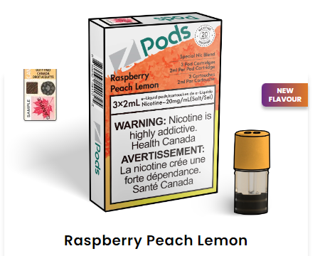 Raspberry Peach Lemon