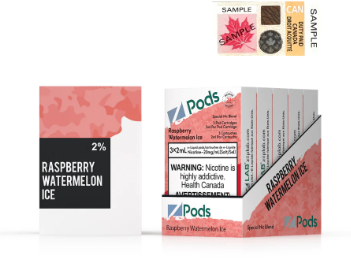 Raspberry Watermelon Ice - Z Pods Special NIC - 20mg - Premium