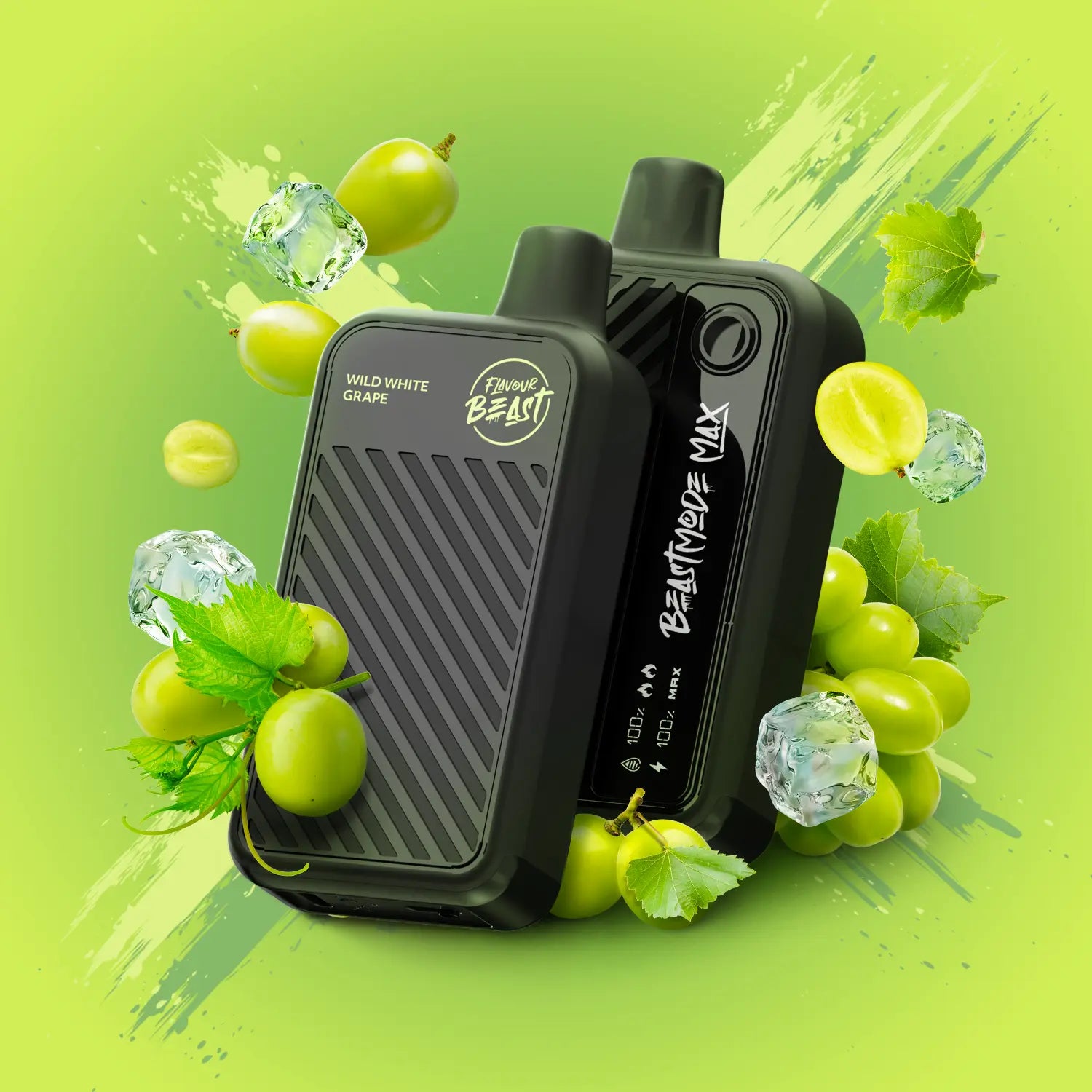Flavour Beast disposable vape - Wild White Grape Iced | Local Delivery Ottawa Orleans Vape Flavour Beast disposable vape - Wild White Grape Iced | Local Delivery Ottawa Orleans Vape
