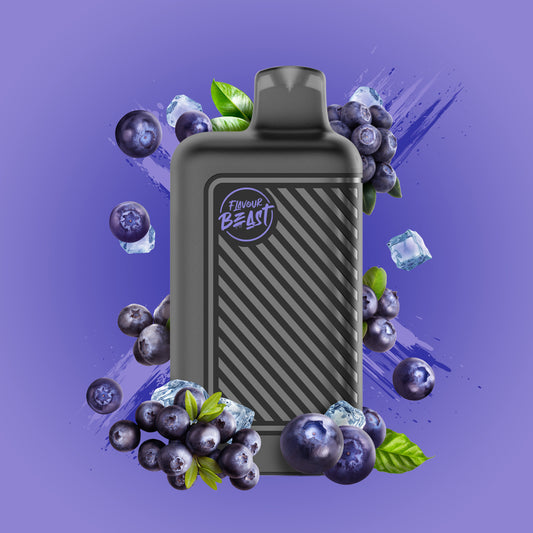 Super Sour Blueberry Iced - Flavour Beast - Beast Mode 8K