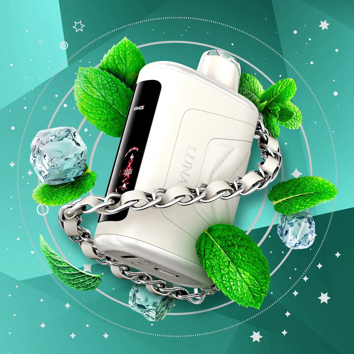 Kraze Luna diamond spearmint ice Orleans Vape