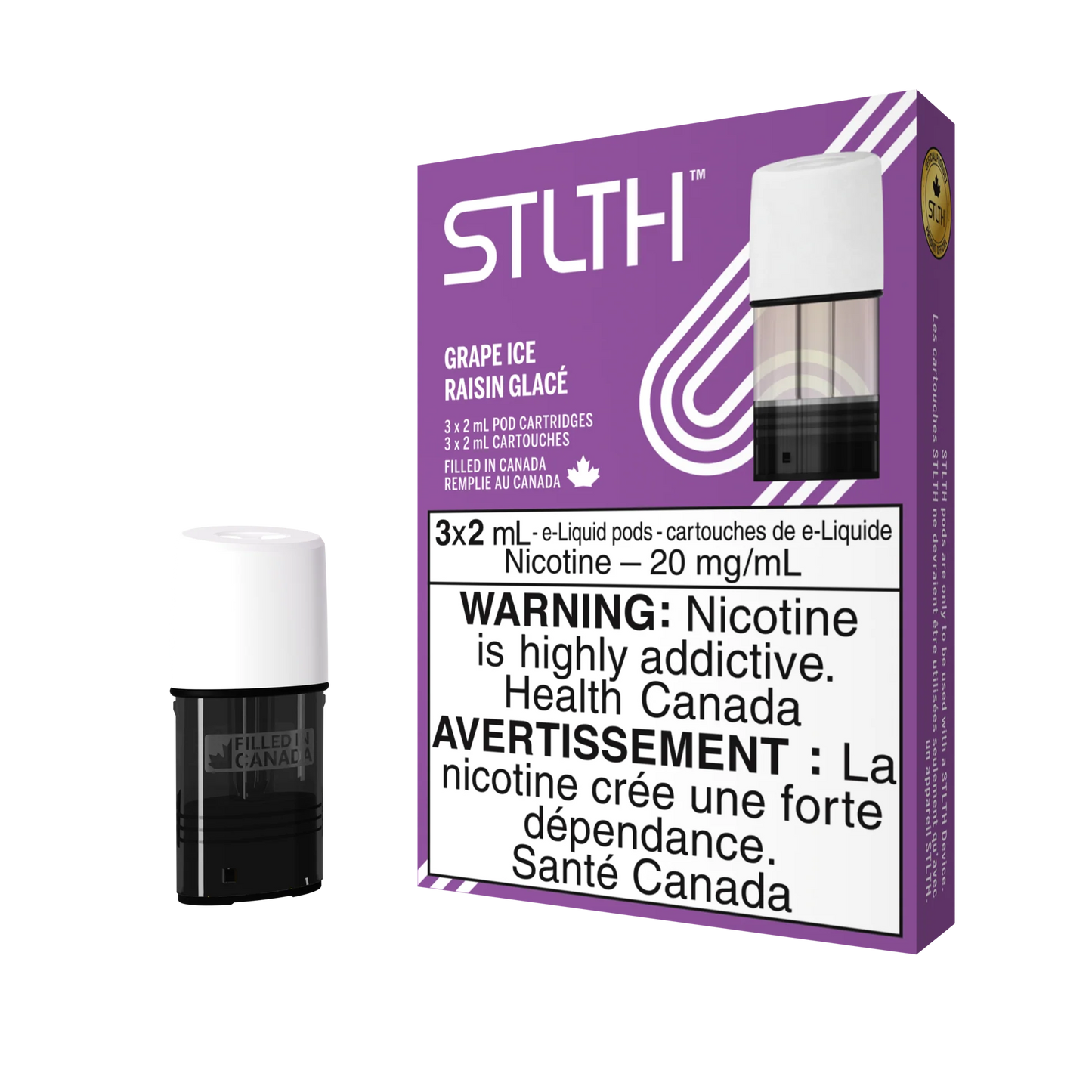 STLTH Grape Ice Pod Orleans Vape