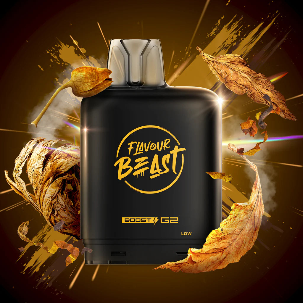 Level X Boost G2 25000pufs Good Ol’ Golden Tobacco Orleans Vape