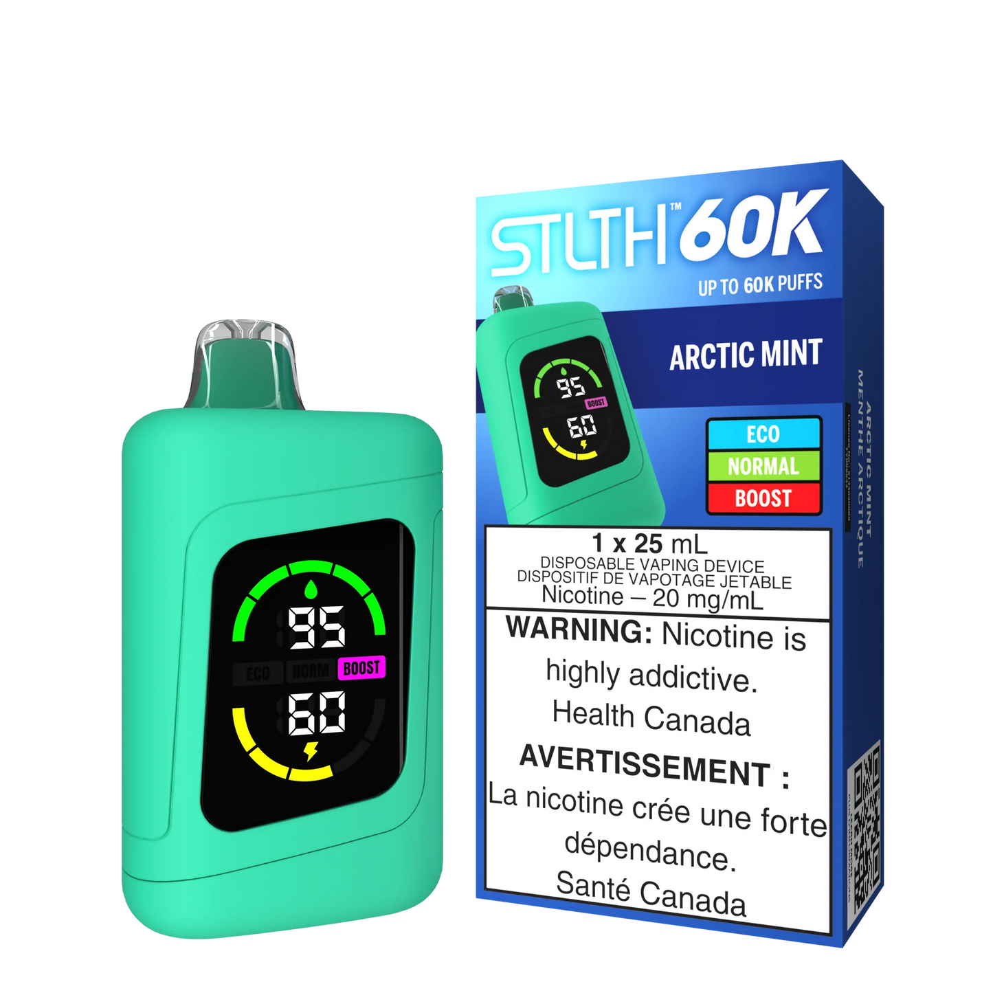 Arctic Mint Stlth 60k Orleans Vape