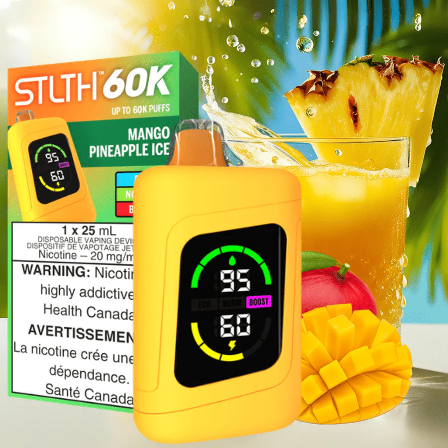 Stlth Mango Pineapple Ice 60k Orleans Vape