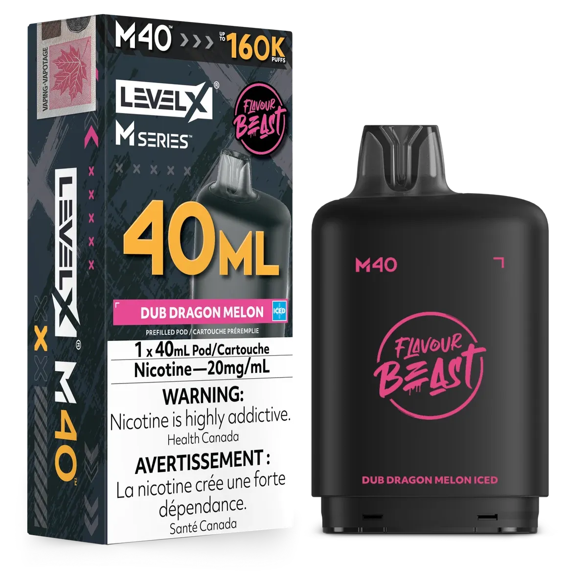 DUB DRAGON MELON LEVEL X M SERIES | 40ml Orleans Vape