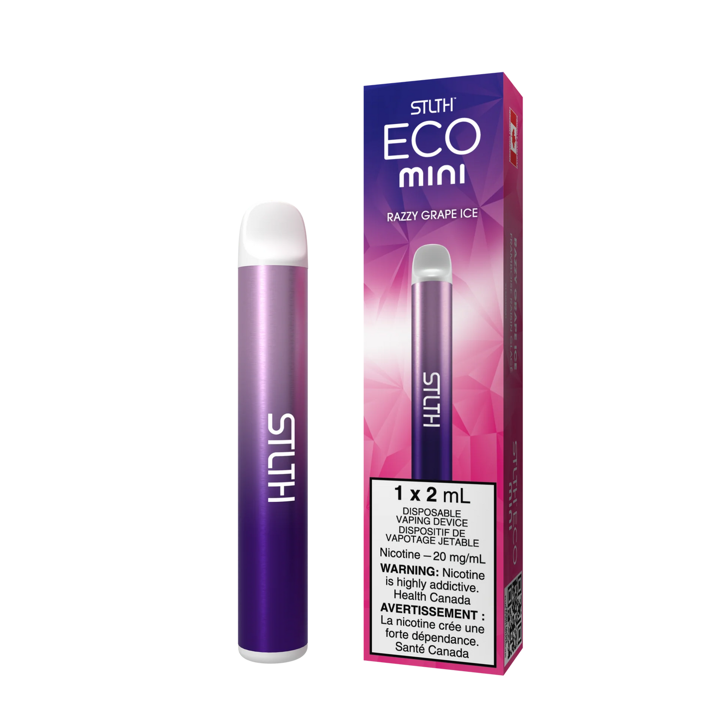 Razzy Grape Ice STLTH ECO MINI Orleans Vape