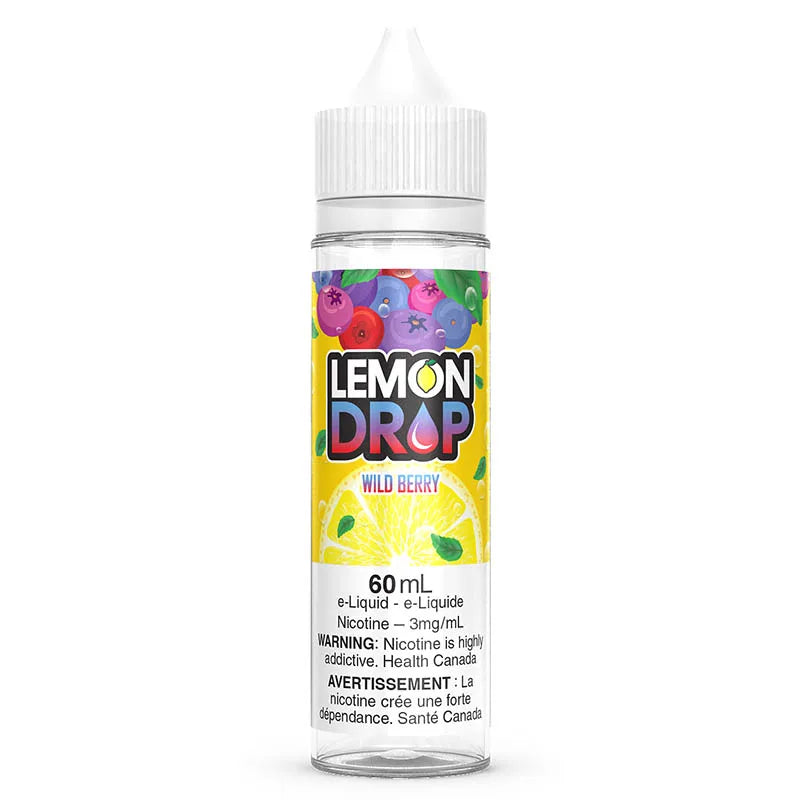 Lemon drop Ice Wild Berry 60ml | 12mg e liquid Orleans Vape