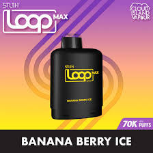 Stlth Loop Max 70k banana berry ice Orleans Vape