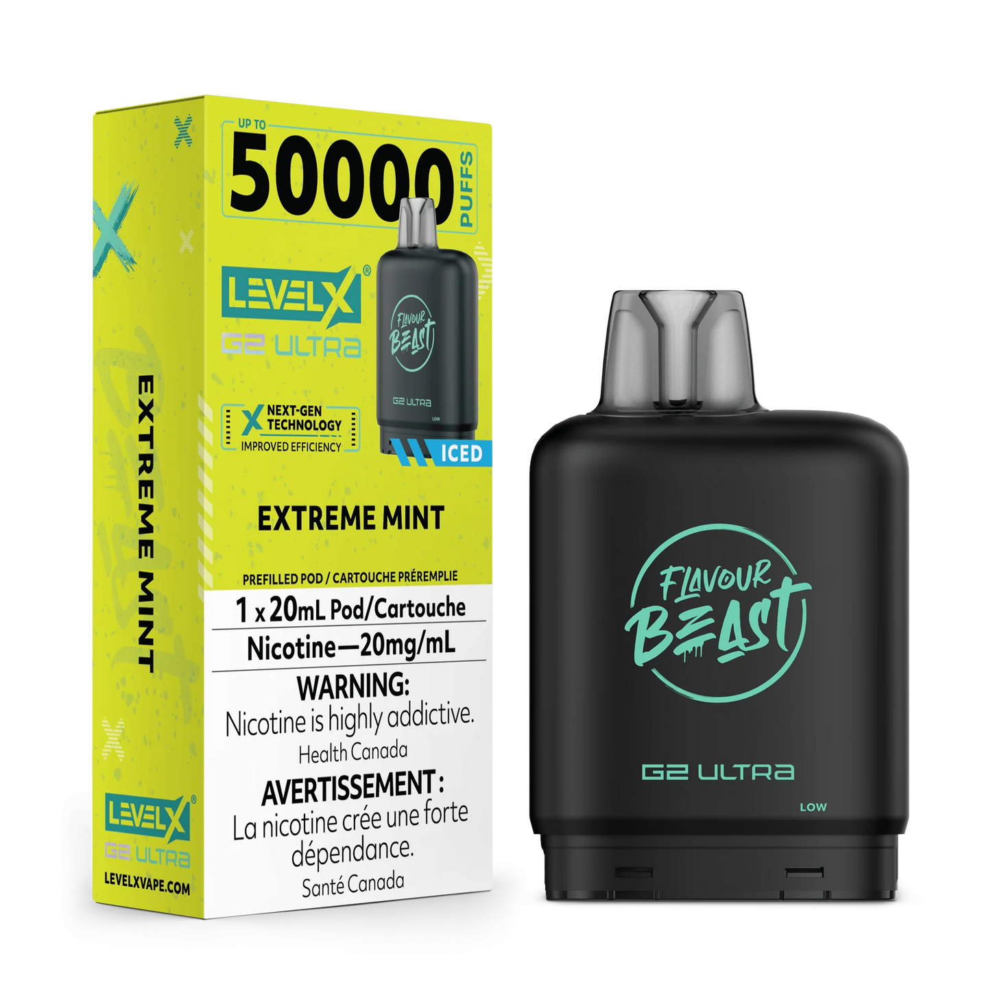 Extreme Mint Level X 50K Orleans Vape