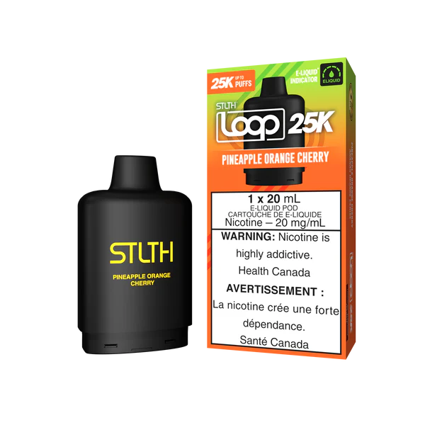 Stlth Loop 25K PINEAPPLE ORANGE CHERRY Orleans Vape