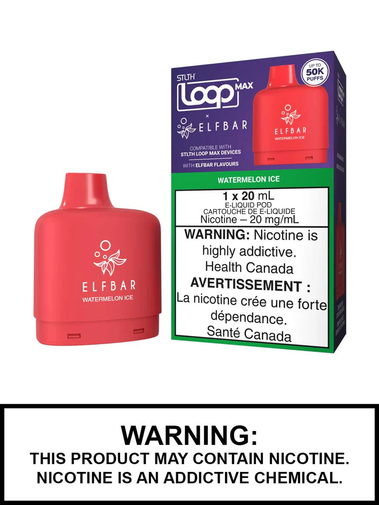 Stlth Loop Max x Elfbar 50k pod WATERMELON ICE Orleans Vape