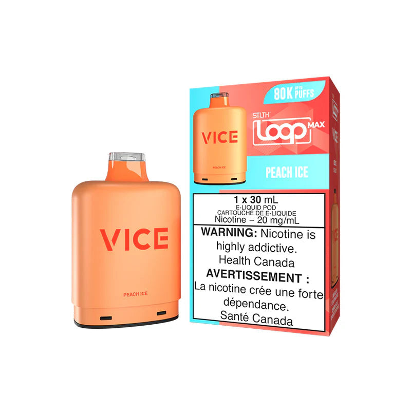 STLTH x VICE Loop Max PEACH ICE 80k Orleans Vape