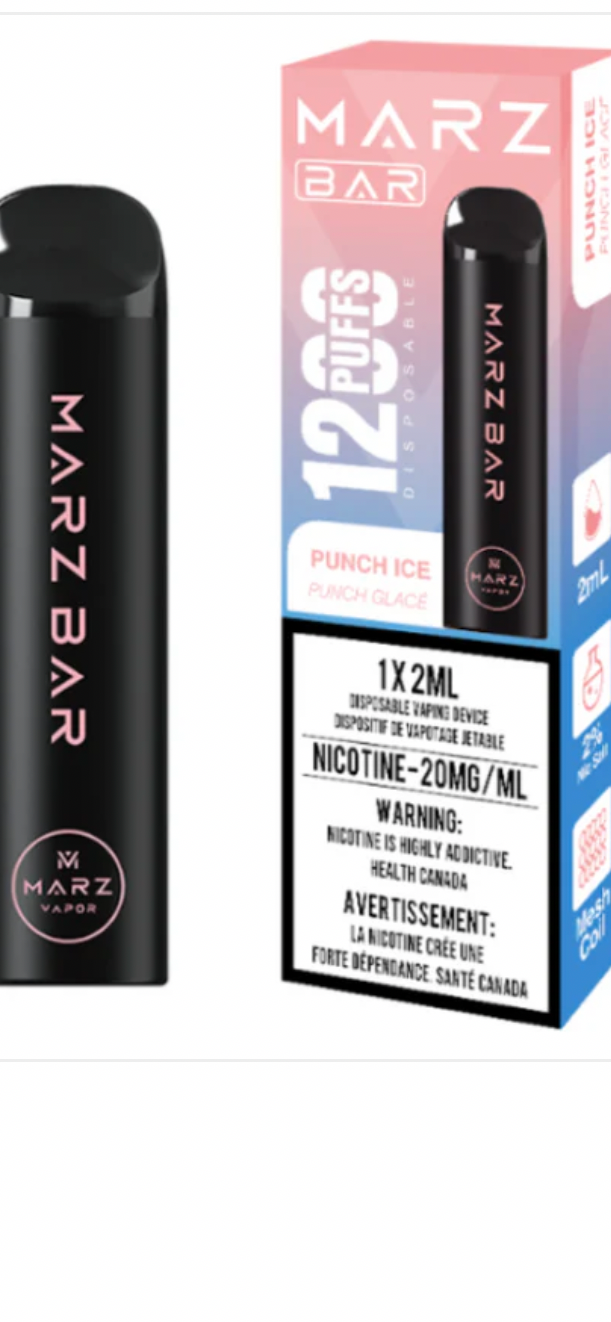 Marz Bar Punch Ice Orleans Vape