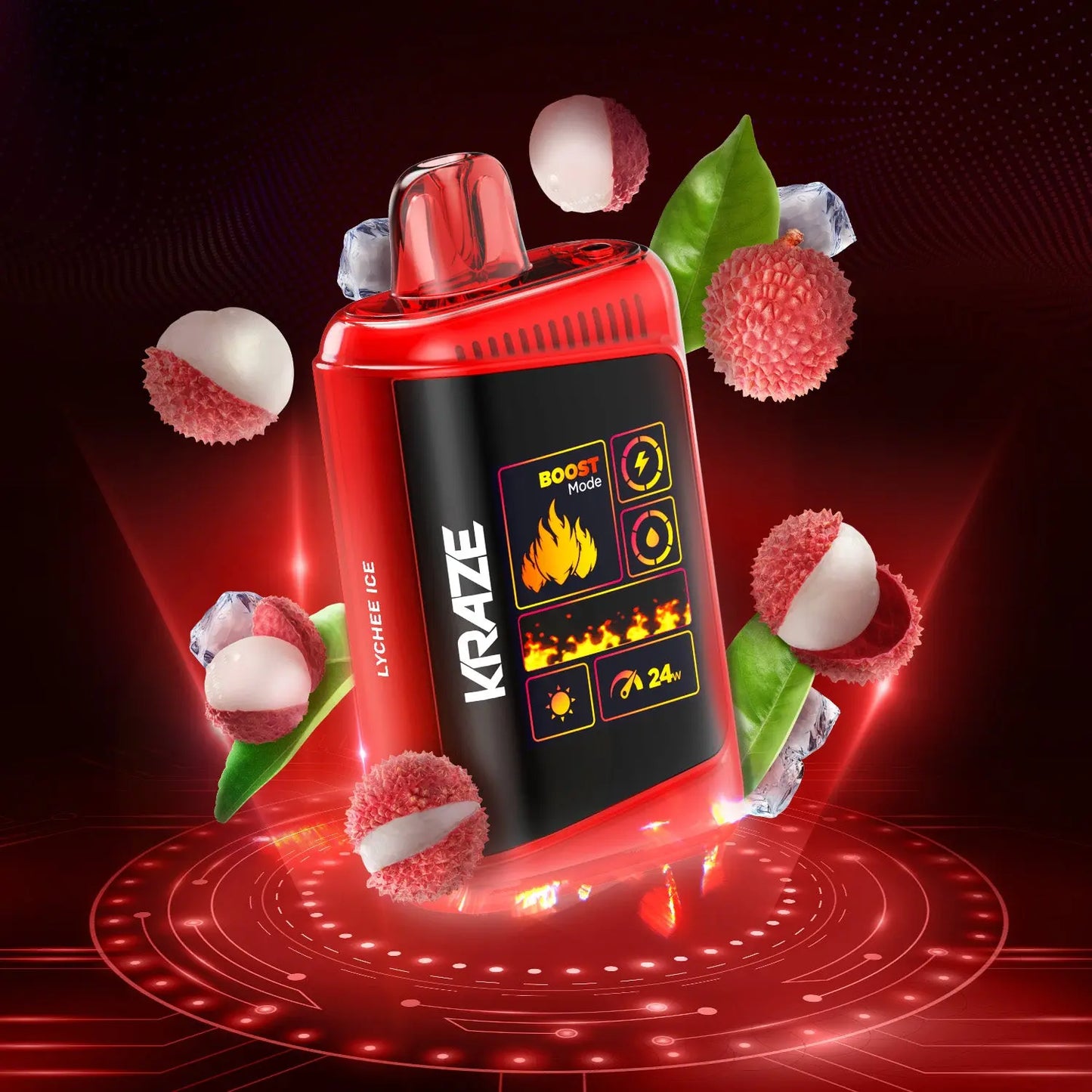 Kraze HD Mega - Lychee Ice - Orleans Vape