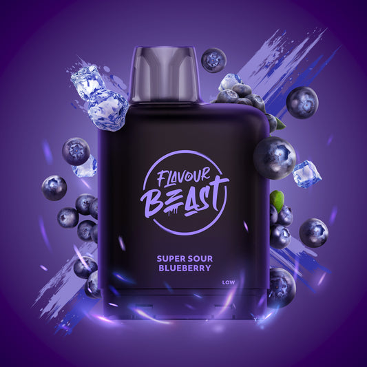 Level X Boost Flavour Beast 15k Pod 20mL - Super Sour Blueberry Iced