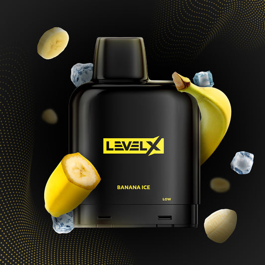 Level X Pod Essential Series 14mL - Banana Ice