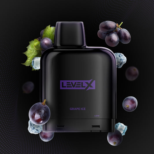 Level X Pod Essential Series 14mL - Grape Ice