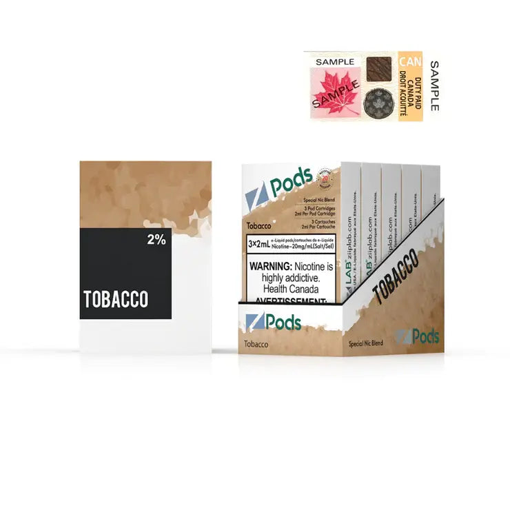 Tabacco (Z Pods) - Orleans Vape Tabacco (Z Pods) - Orleans Vape