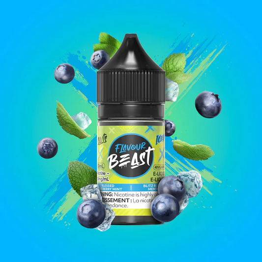 Flavour Beast - E-Liquid - Blessed Blueberry Mint - 30ml