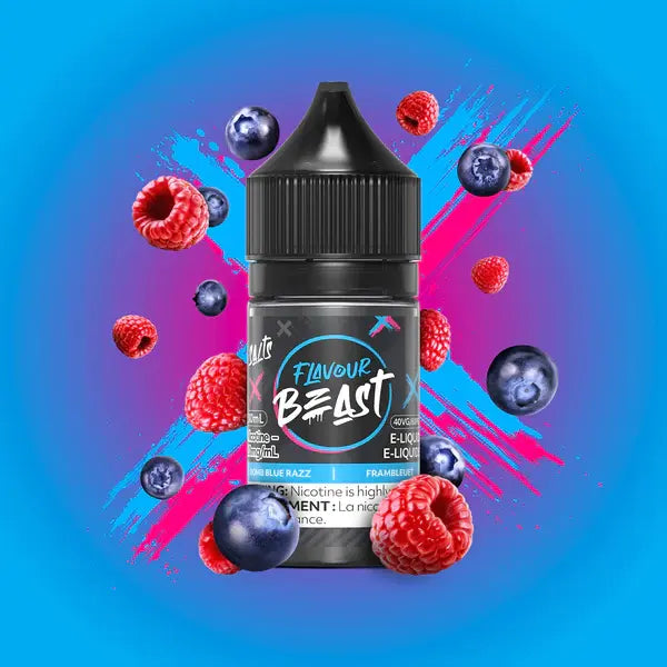 Flavour Beast - E-Liquid - Bomb Blue Razz - 30ml - Orleans Vape