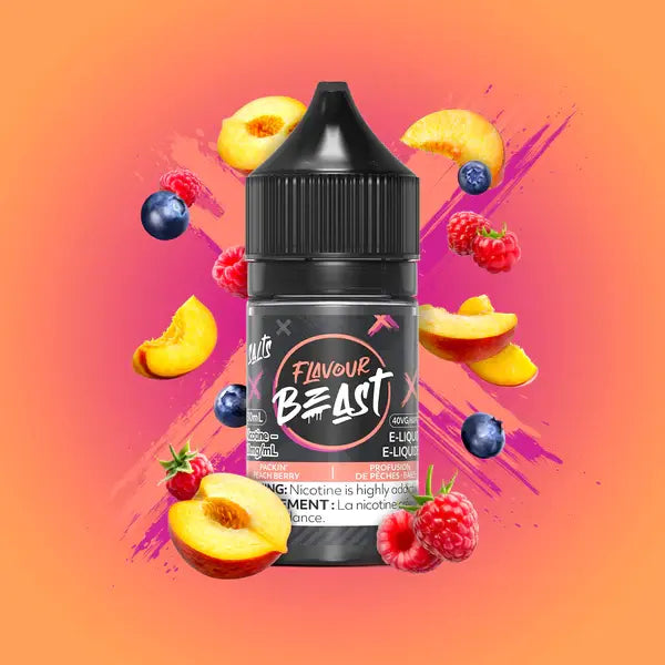 Flavour Beast - E-Liquid - PACKIN' PEACH BERRY - 30ml - Orleans Vape