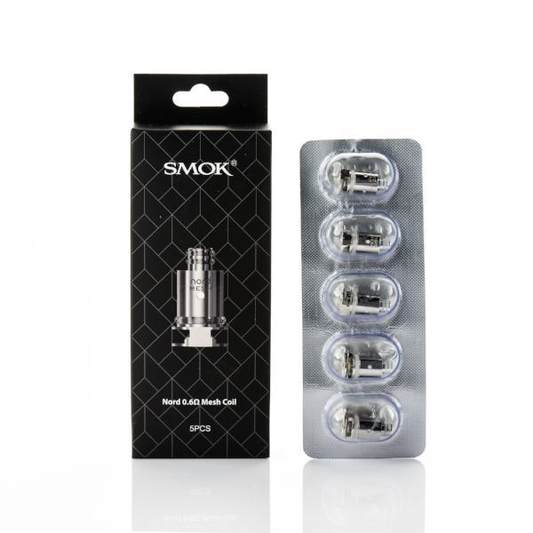 SMOK Nord Pro coil 0.6 ohm Meshed Coil 5pcs