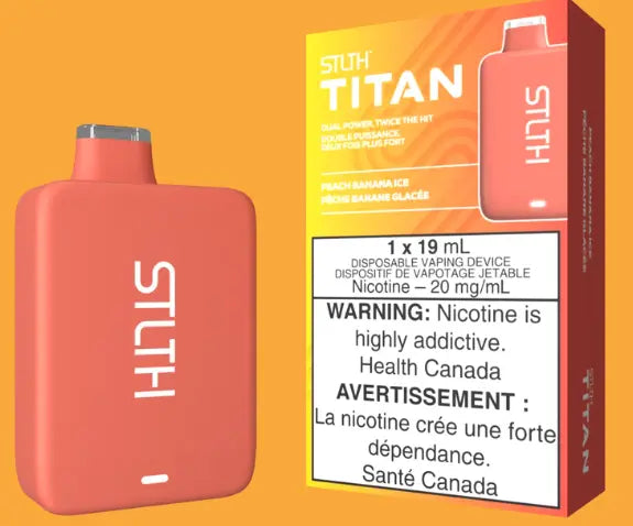 STLTH TITAN - PEACH BANANA ICE - Orleans Vape