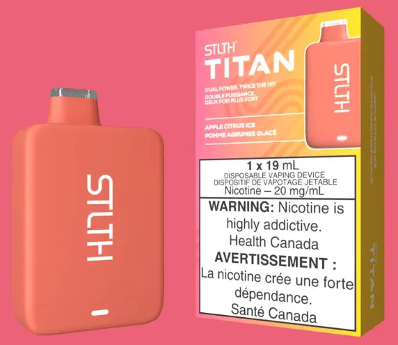 STLTH TITAN - APPLE CITRUS ICE - Orleans Vape