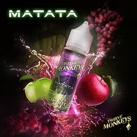 12 monkeys x Flavour beast Matata Purpule GrapexGreen Apple Orleans Vape
