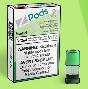 Menthol (Z Pods) - Orleans Vape