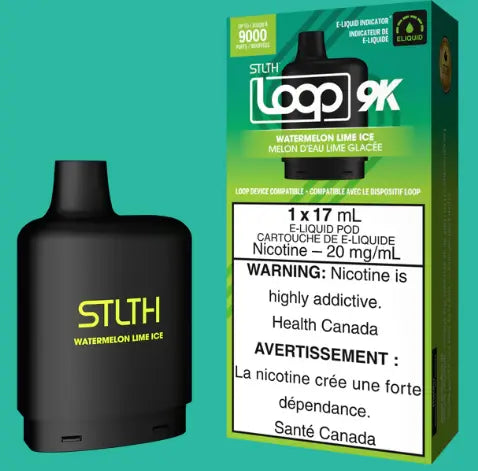 STLTH LOOP 9K POD PACK - WATERMELON LIME ICE - Orleans Vape