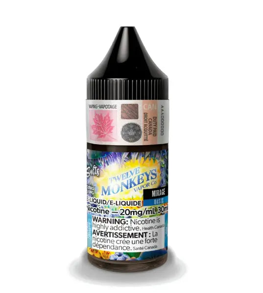 Twelve Monkeys - Mirage (Salt 30mL) - Orleans Vape