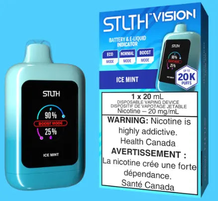 STLTH VISION 20k ICE MINT Orleans Vape