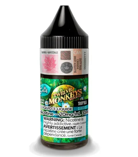 Twelve Monkeys - Tropika (Salt 30mL) - Orleans Vape