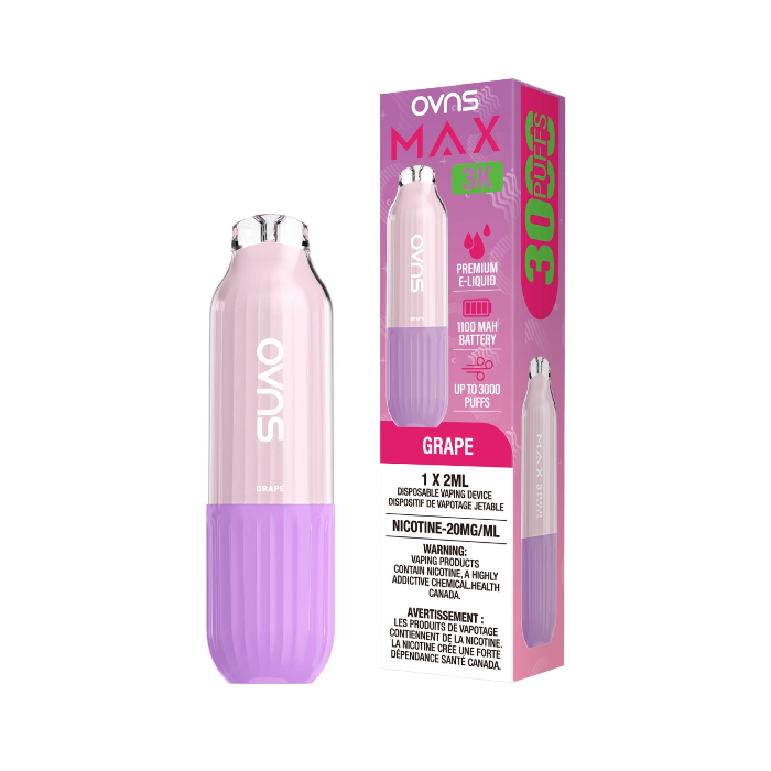 Ovns Max 3k Grape Orleans Vape