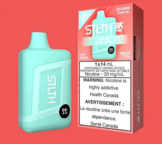 STLTH 8K PRO - ARCTIC MINT - Orleans Vape