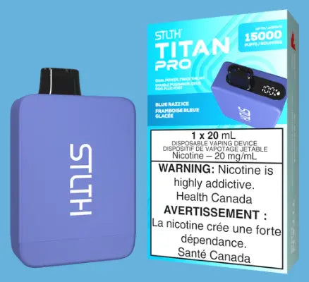 STLTH TITAN PRO - BLUE RAZZ ICE - Orleans Vape