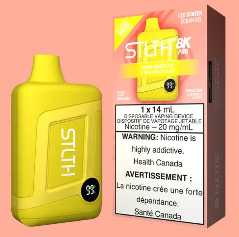 STLTH 8K PRO - LEMON SQUEEZE ICE - Orleans Vape