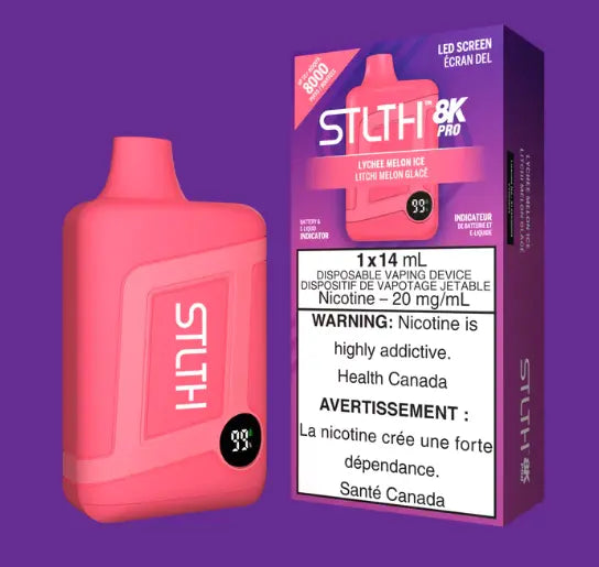 STLTH 8K PRO - LYCHEE MELON ICE - Orleans Vape