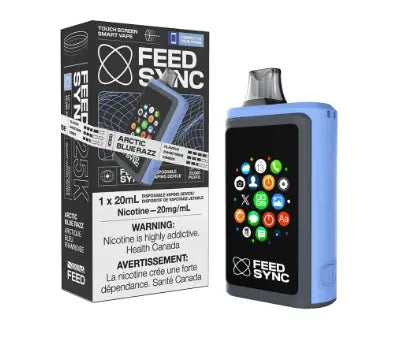 ARCTIC BLUE RAZZ - FEED SYNC - 25k Puffs Disposable Vape Orleans Vape